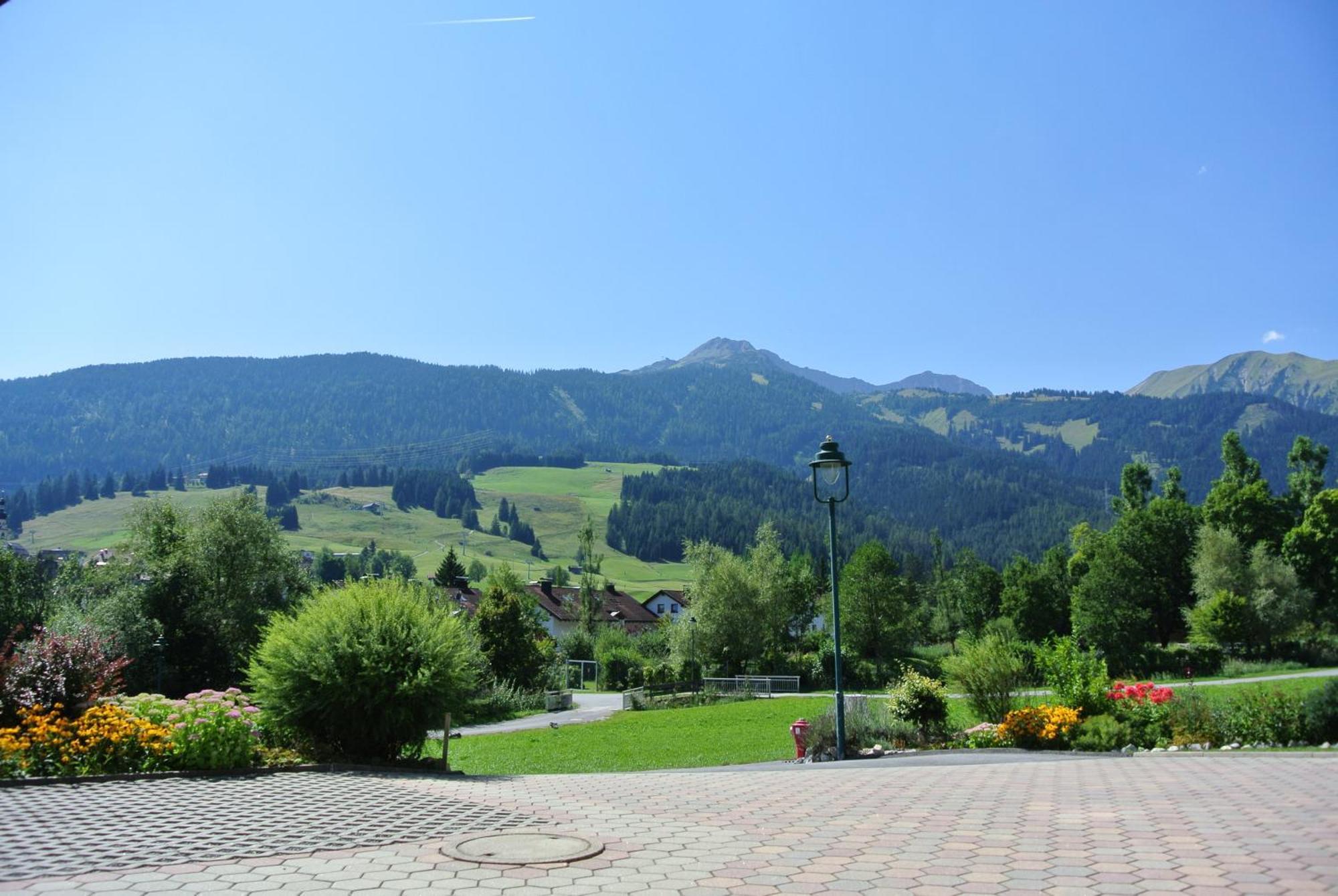 Ferienwohnung Haus Haas Lermoos Exterior foto